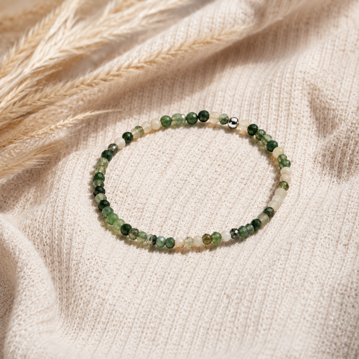 ASINA Moosachat Armband