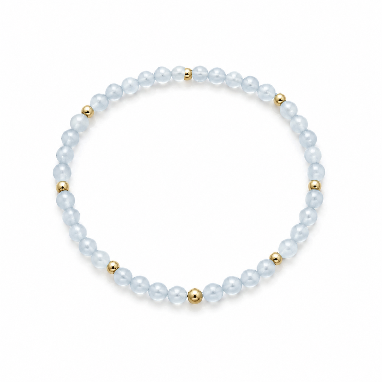 ASINA Jade Armband graublau